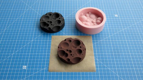 3D print silicone form chocolate