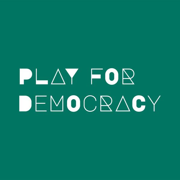 Play for Democarcy Logo
