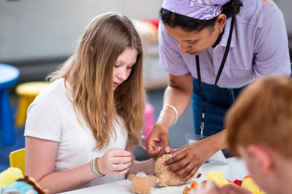 Teddy bear killer workshop, SSDD Junior