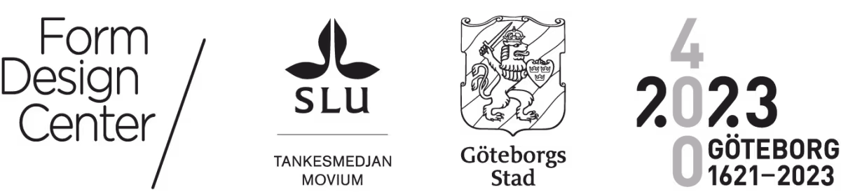 Partnerlogotyper för utställningen LEK