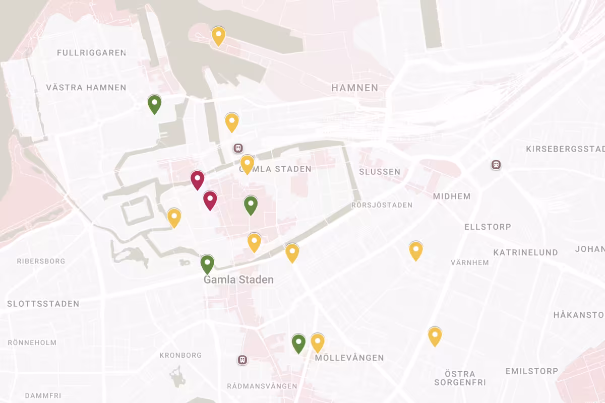 Google maps screenshot