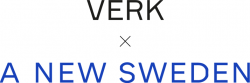 Verk x A NEW SWEDEN Logos