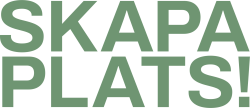 SKAPA PLATS logo